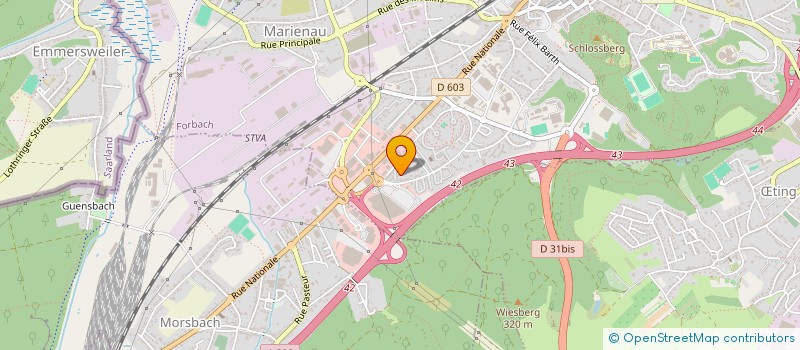 localisation de l'entreprise 978 332 559   FORBACH