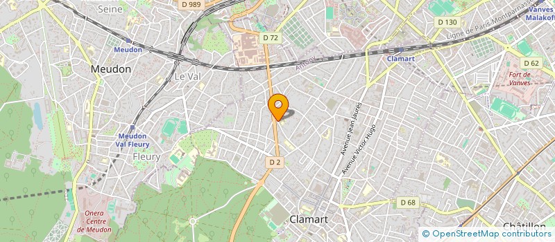 localisation de l'entreprise 978 358 166 à CLAMART