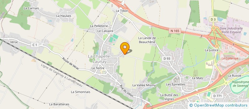 localisation de l'entreprise 978 358 711   LA CHAPELLE-LAUNAY