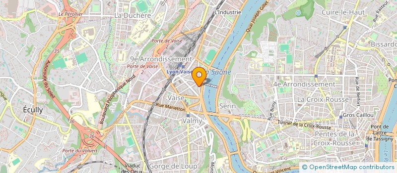 localisation de l'entreprise 978 374 908   LYON