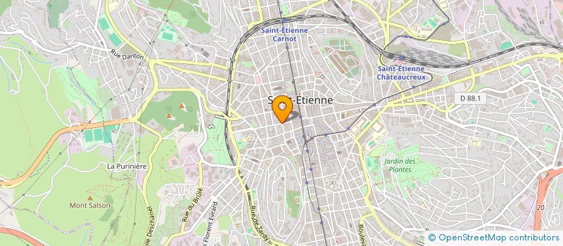 localisation de l'entreprise 978 394 435   SAINT-ETIENNE