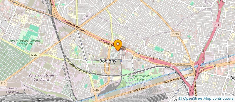 localisation de l'entreprise 978 413 326 à BOBIGNY