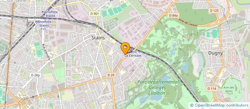 localisation de l'entreprise 978 414 324   STAINS