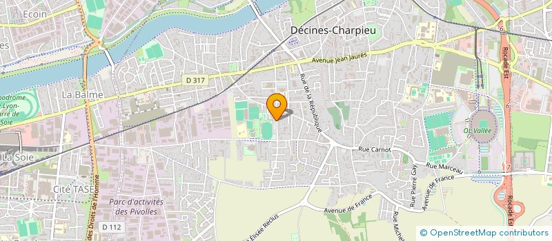 localisation de l'entreprise 978 416 576   DECINES-CHARPIEU