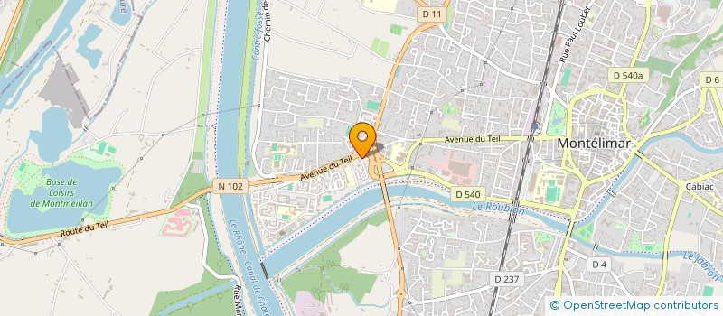 localisation de l'entreprise 978 428 720   MONTELIMAR