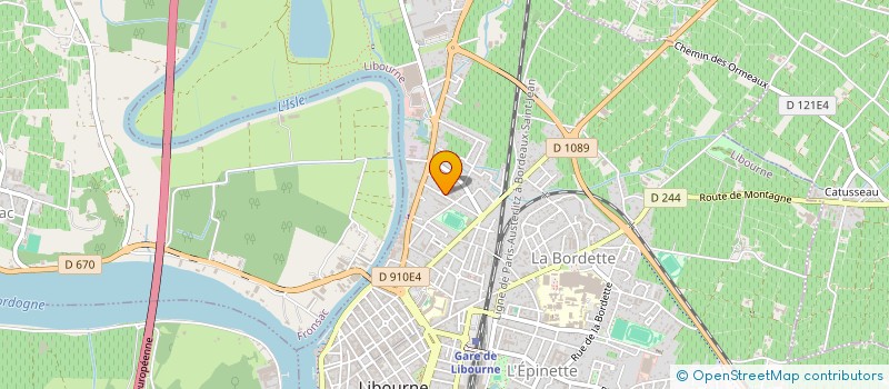 localisation de l'entreprise 978 436 798   LIBOURNE