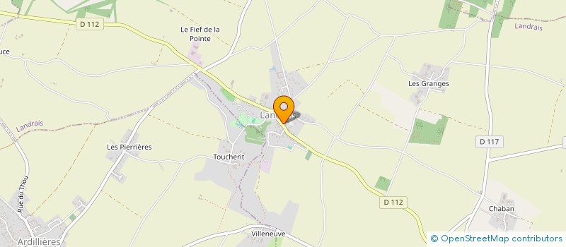 localisation de l'entreprise 978 437 788   LANDRAIS