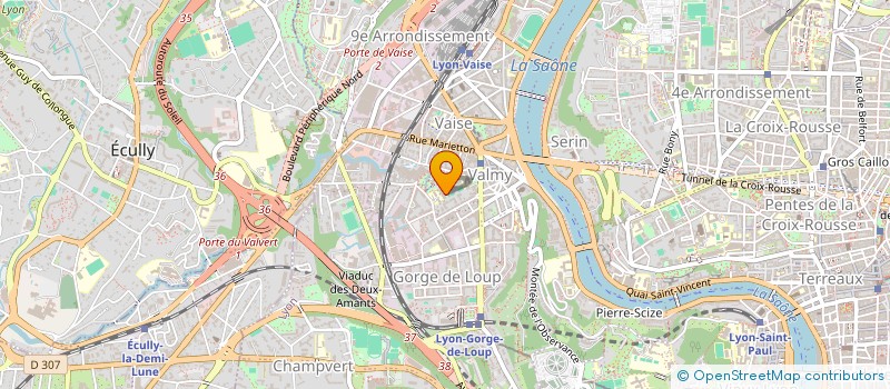 localisation de l'entreprise 978 440 204   LYON