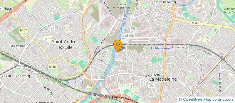 localisation de l'entreprise 978 448 140  à LA MADELEINE