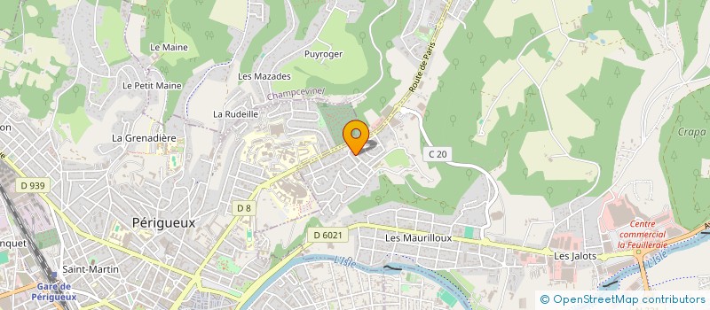 localisation de l'entreprise 978 477 024   TRELISSAC
