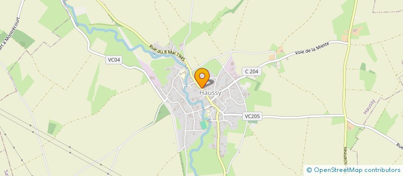 localisation de l'entreprise 978 479 095   HAUSSY