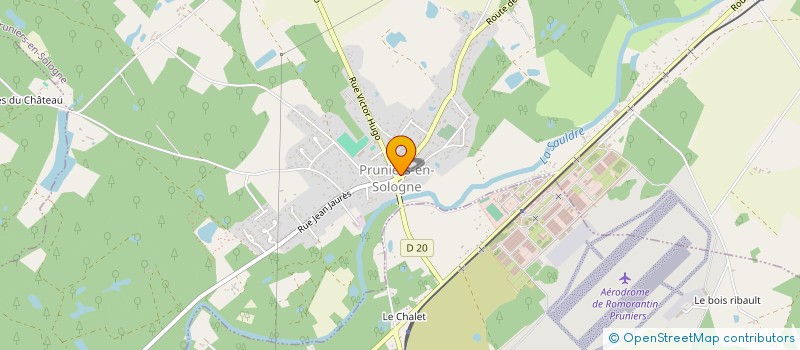 localisation de l'entreprise 978 537 439   PRUNIERS-EN-SOLOGNE