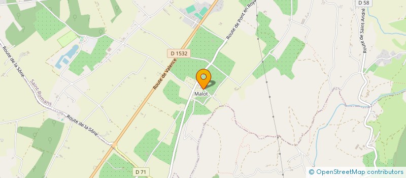 localisation de l'entreprise 978 540 904   SAINT-ROMANS