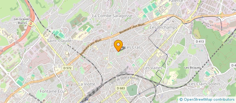 localisation de l'entreprise 978 548 444   BESANCON