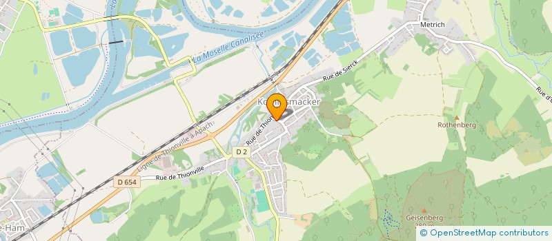 localisation de l'entreprise 978 554 707   SAUJON