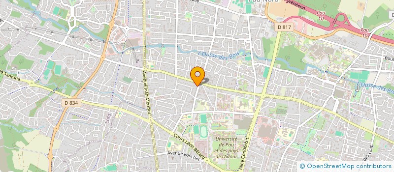 localisation de l'entreprise 978 591 485  à PAU