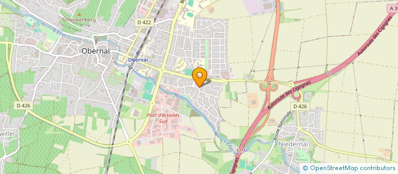localisation de l'entreprise 978 591 501 à OBERNAI