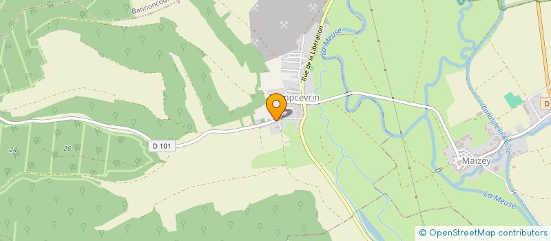 localisation de l'entreprise 978 599 694   DOMPCEVRIN