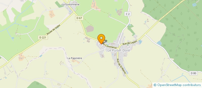 localisation de l'entreprise 978 602 928  à MONTREVAULT-SUR-EVRE