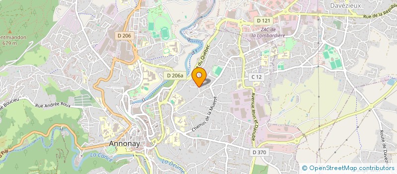 localisation de l'entreprise 978 612 521   ANNONAY