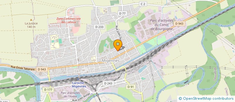 localisation de l'entreprise 978 617 108   MIGENNES