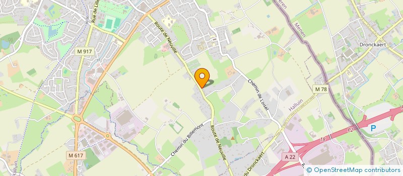 localisation de l'entreprise 978 619 906   HALLUIN