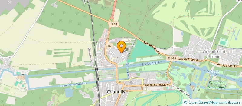 localisation de l'entreprise 978 644 300   CHANTILLY