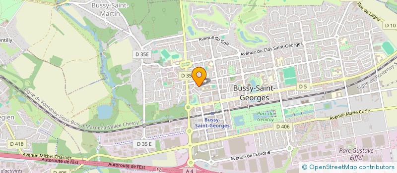 localisation de l'entreprise 978 663 839   BUSSY-SAINT-GEORGES