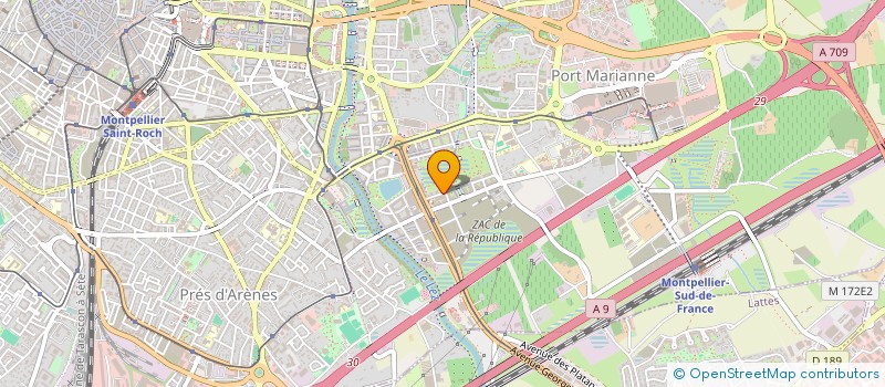 localisation de l'entreprise 978 672 632 à MONTPELLIER