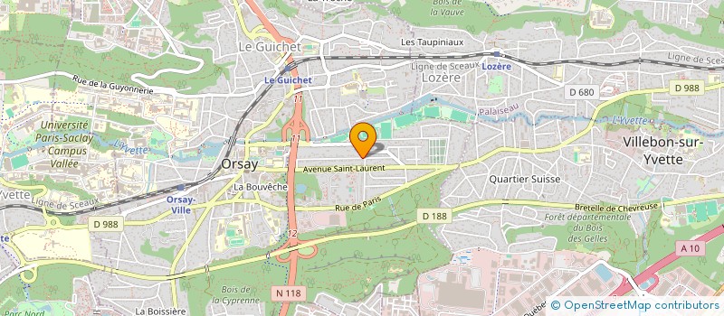 localisation de l'entreprise 978 674 992 à ORSAY