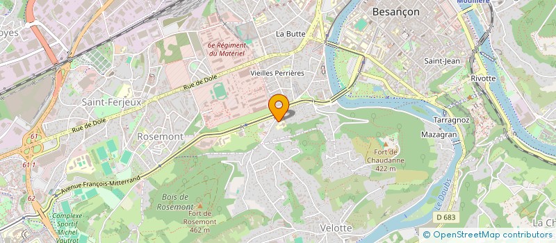 localisation de l'entreprise 978 681 286 à BESANCON