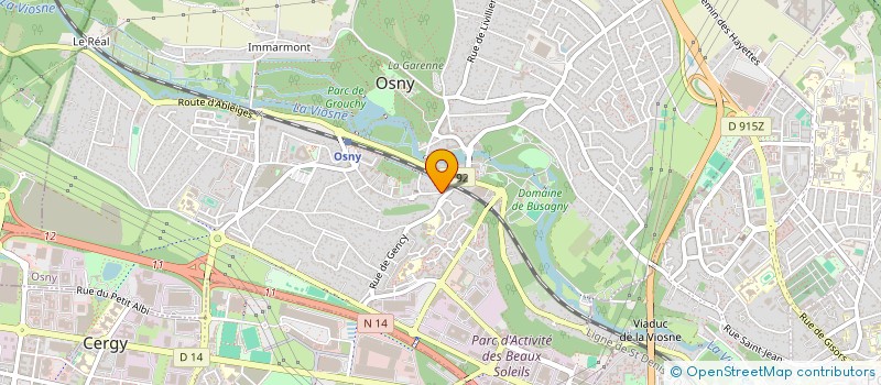 localisation de l'entreprise 978 704 625 à OSNY