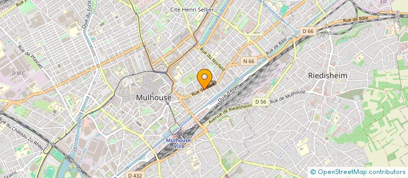 localisation de l'entreprise 978 708 915   MULHOUSE