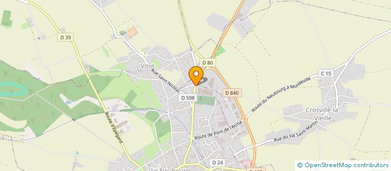 localisation de l'entreprise 978 712 891 à LE NEUBOURG