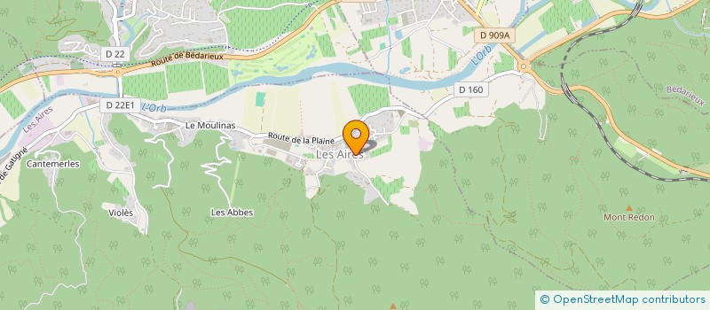 localisation de l'entreprise 978 717 775   LAMALOU-LES-BAINS