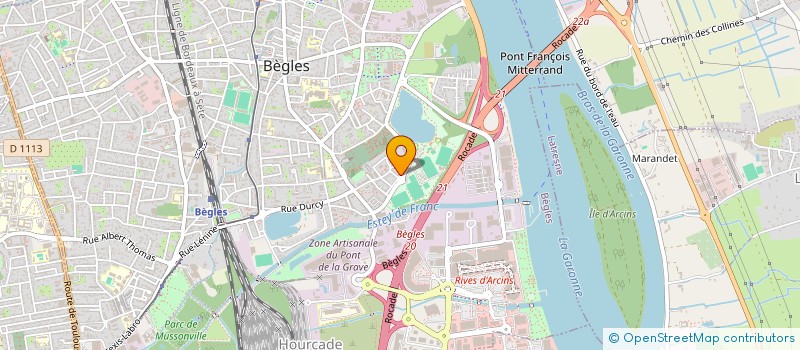 localisation de l'entreprise 978 729 325   BEGLES