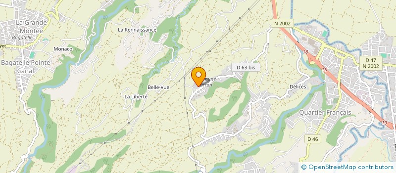 localisation de l'entreprise 978 732 303  à LE BOUSCAT