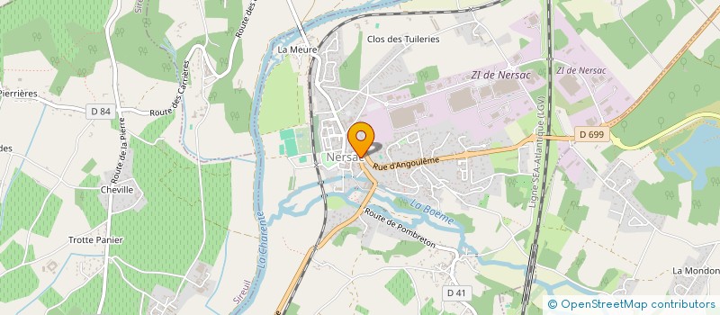 localisation de l'entreprise 978 775 013 à ANGOULEME
