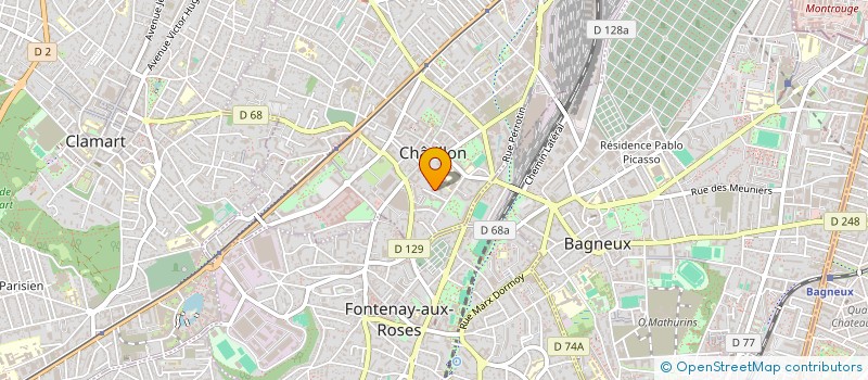 localisation de l'entreprise 978 787 281   CHATILLON