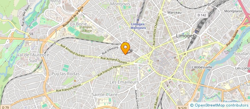 localisation de l'entreprise 978 802 627  à LIMOGES