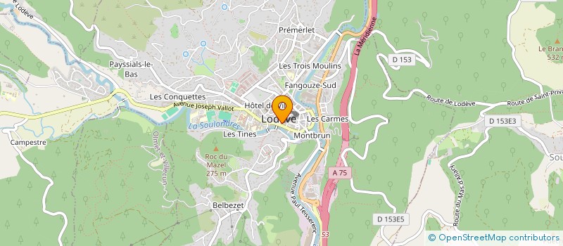 localisation de l'entreprise 978 803 773   LODEVE