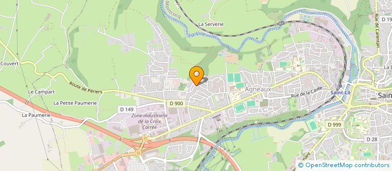 localisation de l'entreprise 978 878 668   AGNEAUX