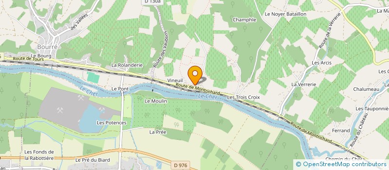 localisation de l'entreprise 978 908 721   MONTHOU-SUR-CHER