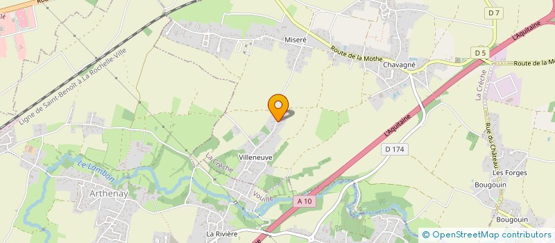 localisation de l'entreprise 978 913 341   LA CRECHE