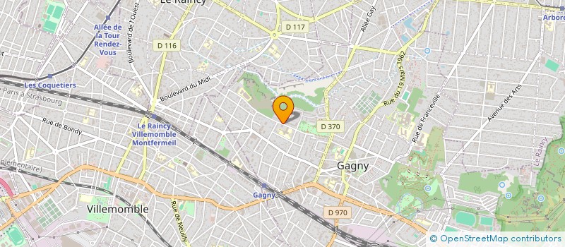 localisation de l'entreprise 978 952 927 à GAGNY