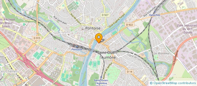 localisation de l'entreprise 978 967 701   SAINT-OUEN-L'AUMONE