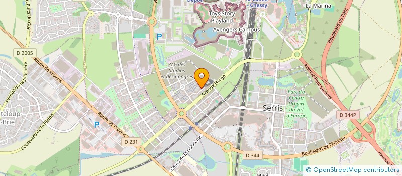 localisation de l'entreprise 978 980 159   CHESSY