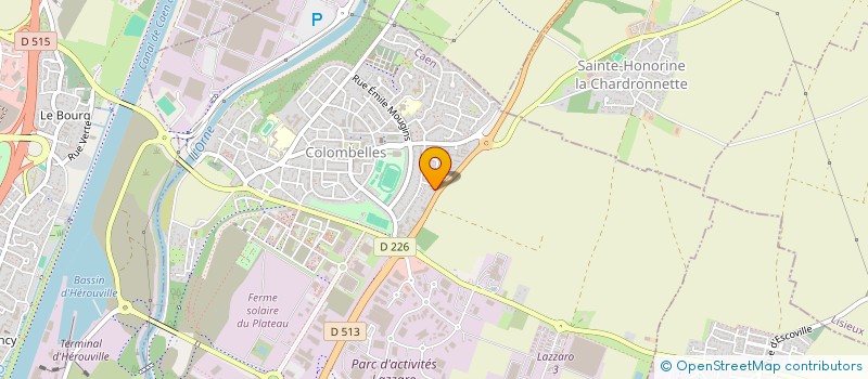 localisation de l'entreprise 978 988 061   COLOMBELLES