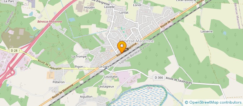 localisation de l'entreprise 979 001 682   BENESSE-MAREMNE