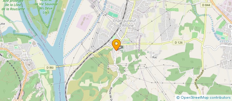 localisation de l'entreprise 979 036 043   CHATEAUNEUF-DU-RHONE